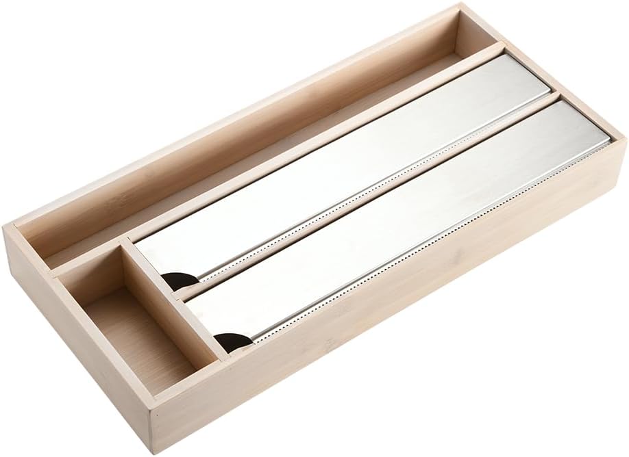 Kesper | Folienspender, Material: Bambus