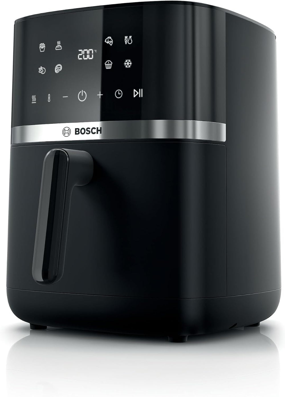 Bosch Heißluftfritteuse Serie 4, XL Air Fryer, schwarz, 6,1 L