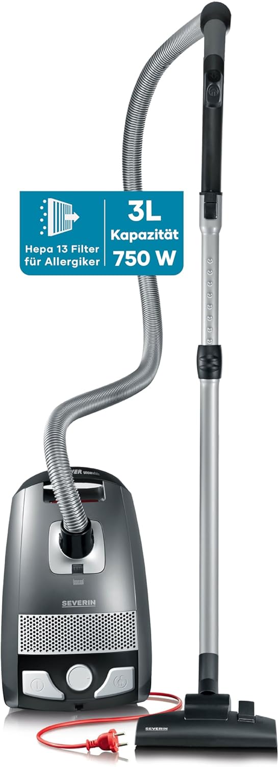 SEVERIN Bodenstaubsauger mit Beutel S'POWER
