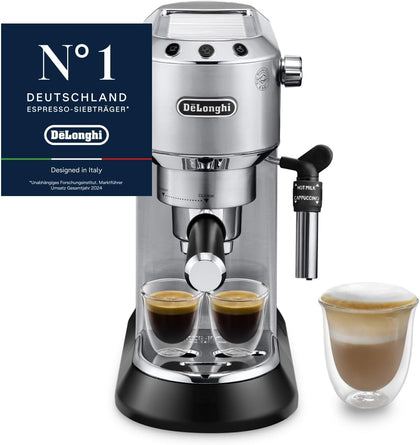 De'Longhi Dedica – Edelstahl-Pumpkaffeemaschine