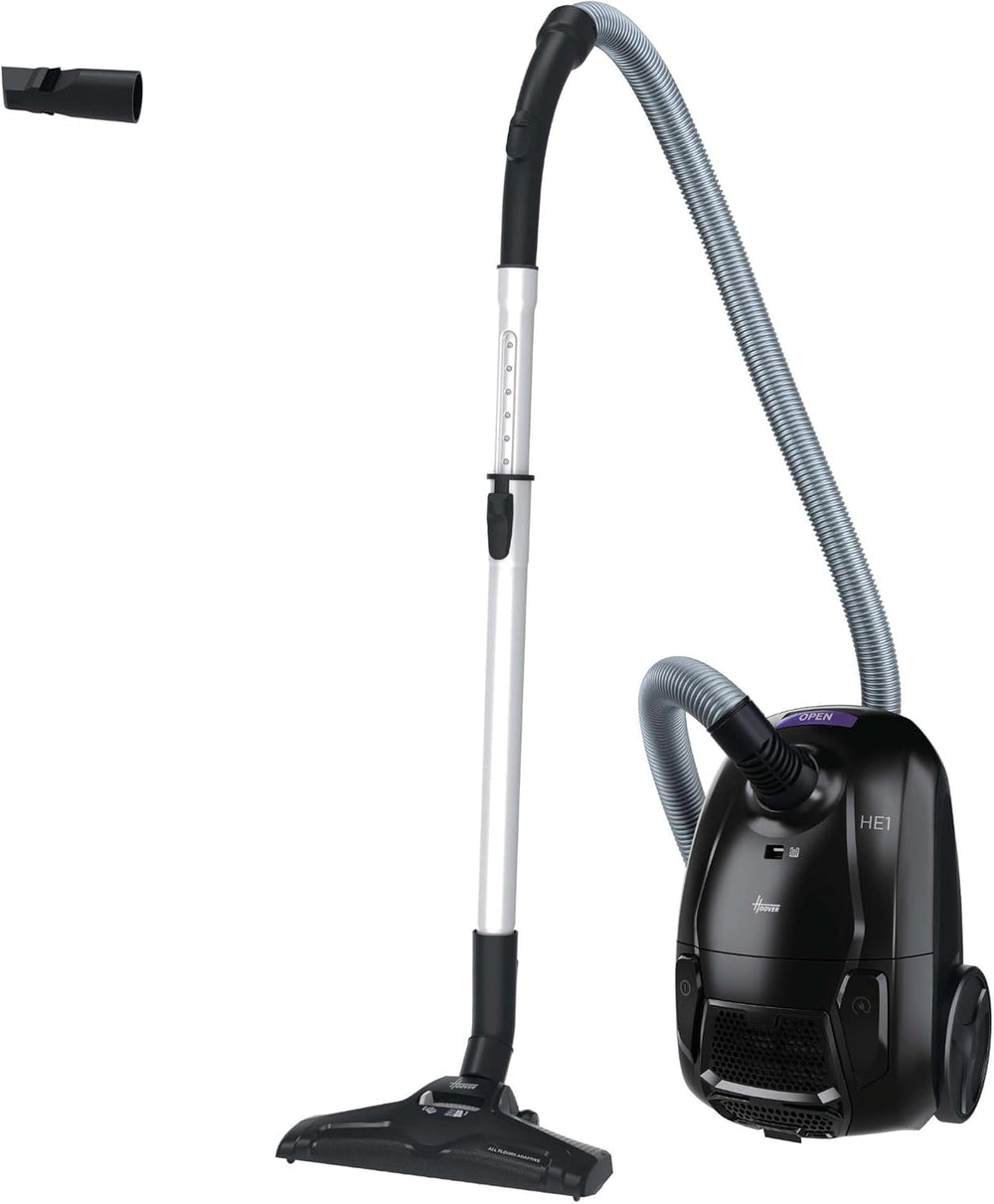 Hoover HE1 sehr Kleiner und kompakter, leistungsstarker Staubsauger für Hartböden & Teppiche