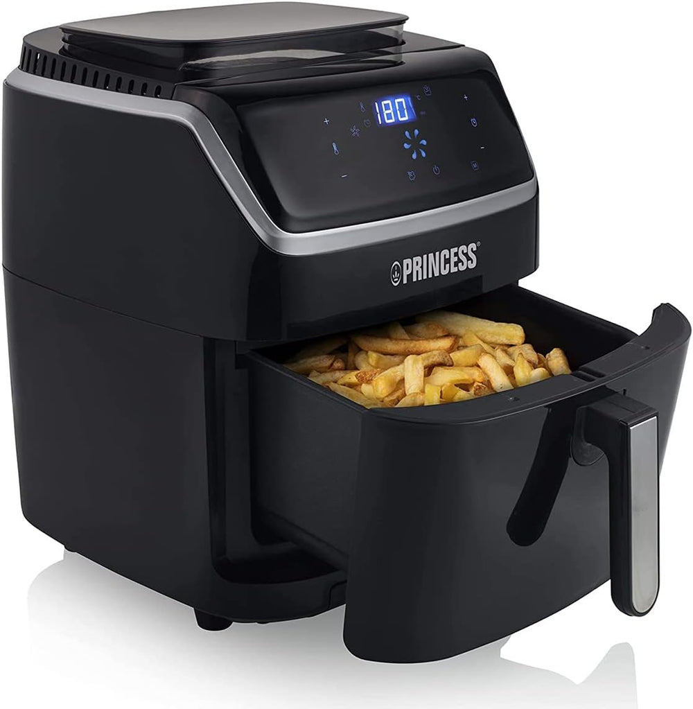 Princess Dampf-Heißluftfritteuse, 2-in-1 Dampfgarer & Airfryer
