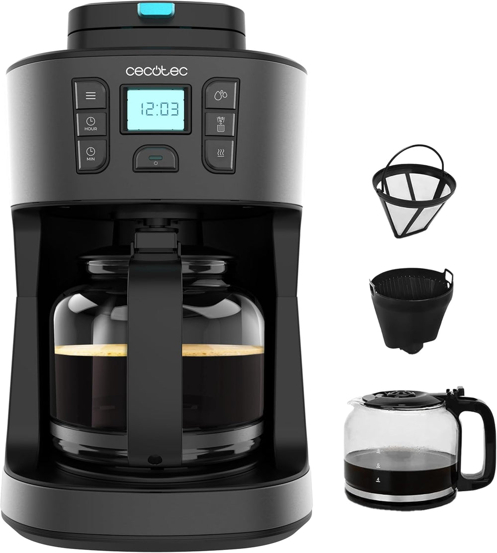 Cecotec Filterkaffeemaschine Coffee 66 Grind & Drop. 1086 W