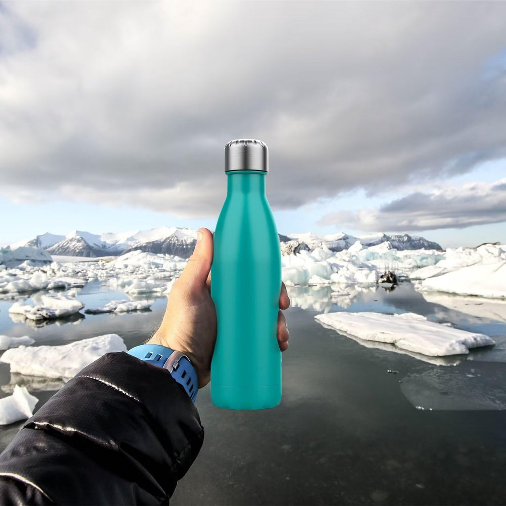 Edelstahl-Trinkflasche, wasserdichte Thermosflasche