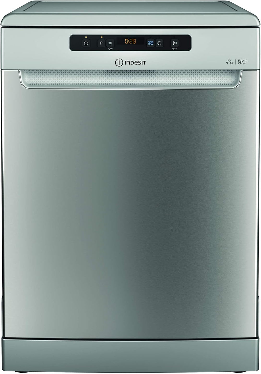 Indesit DFO 3C23 AX, freistehender Geschirrspüler