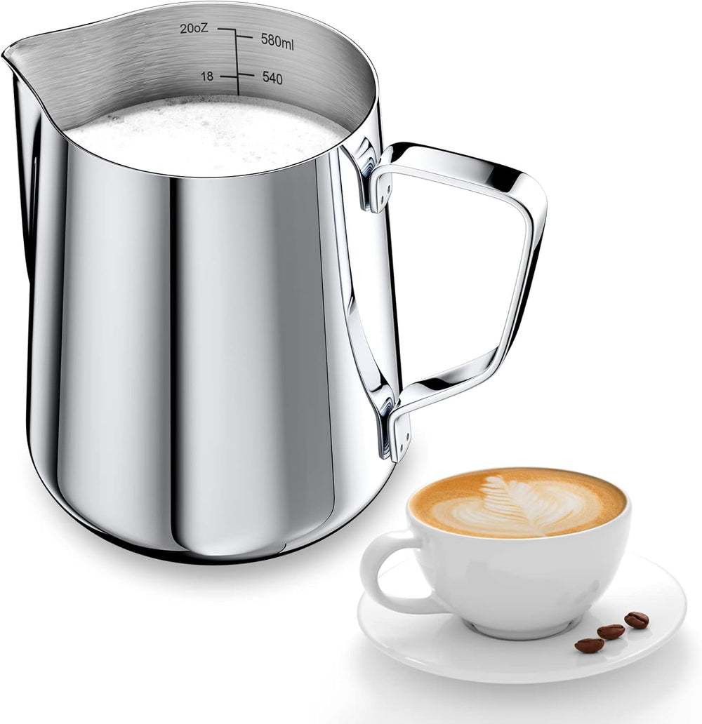 Newaner 600 ml professioneller Milchaufschäumer