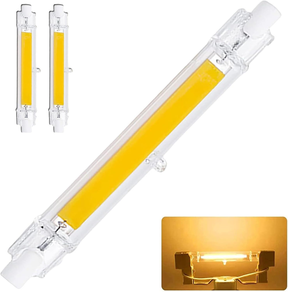 R7S LED 20W Lampe 118mm dimmbar, Warmweiß 3000K
