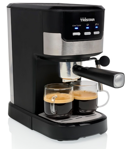 Tristar Espressomaschine für 2 Tassen gleichzeitig