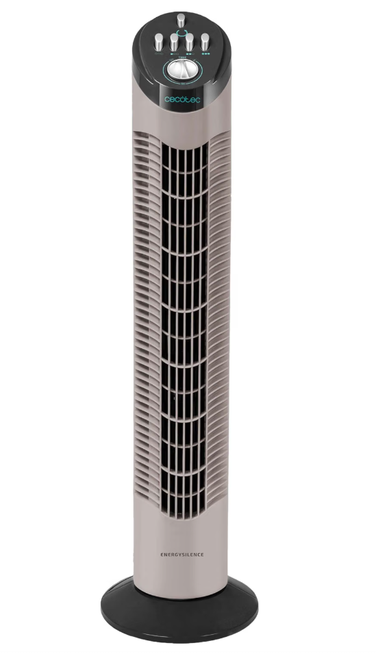 Cecotec Turmventilator mit Zeitschaltuhr EnergySilence 790 Skyline