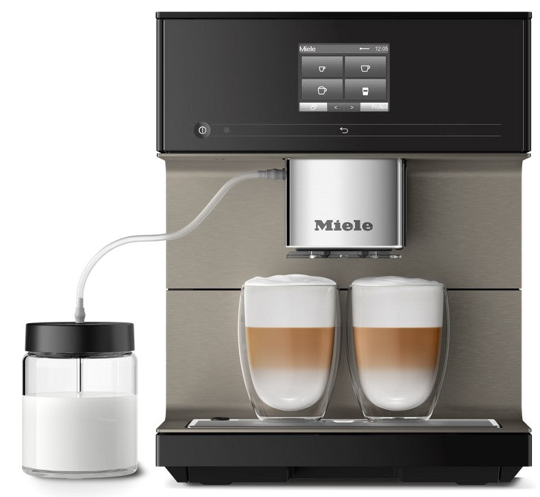 Kaffeevollautomat CM 7550 CoffeePassion Obsidianschwarz