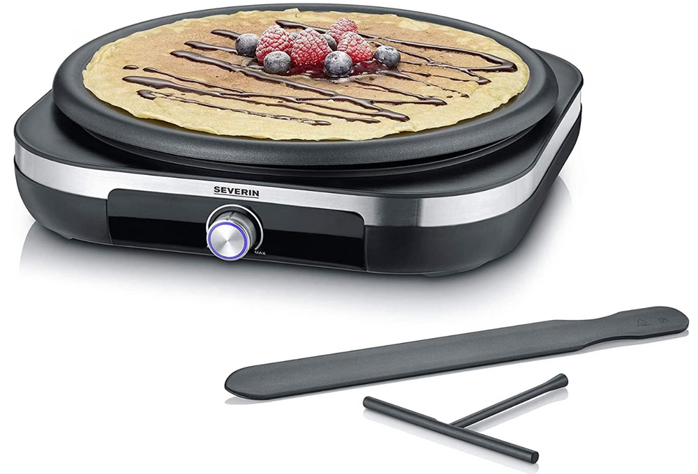 SEVERIN Crêpes Maker, Crepeseisen für süße Crepes