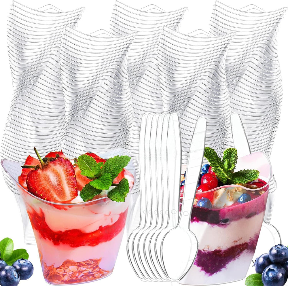 Coppette da dessert, bicchieri da dessert, 100 ml, coppette da dessert