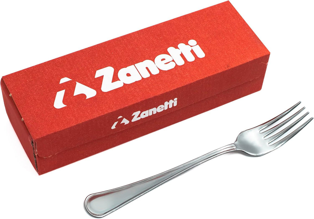 zanetti 12er-Set 18/C Edelstahl-Tischgabeln